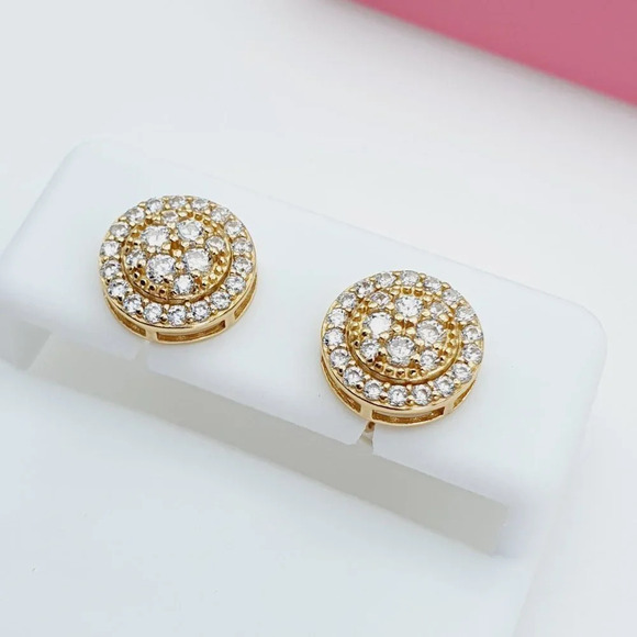 "925 Sterling Silver Cubic Zirconia Earrings, U19254702 - Picture 3 of 11